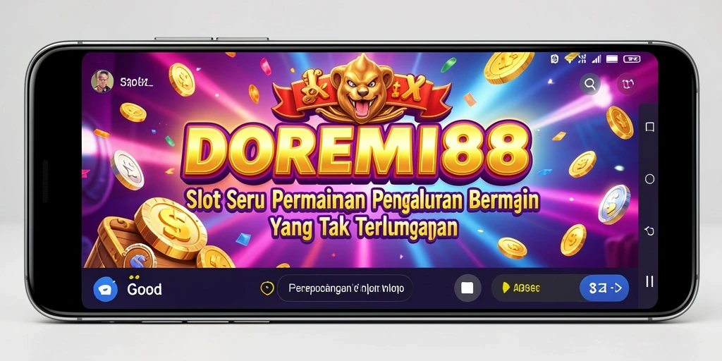 Gameplay slot DOREMI88 yang seru dan penuh warna.
