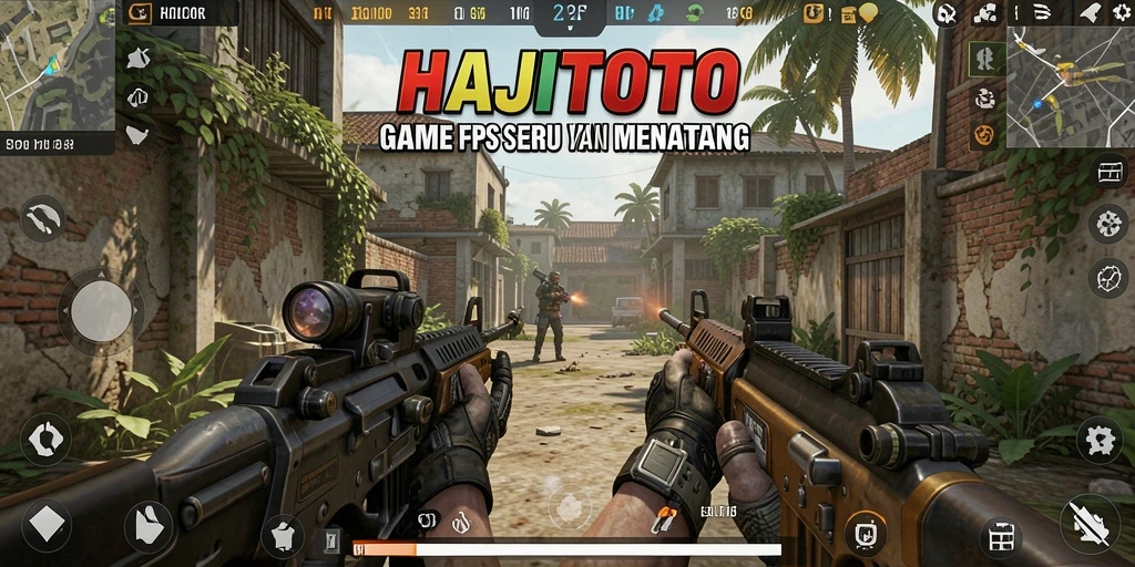 Gameplay mendebarkan dari HAJITOTO dengan aksi FPS yang intens.