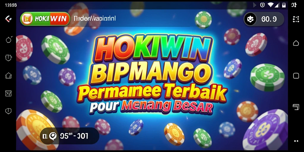 Tampilan gameplay HOKIWIN yang seru dan menarik.