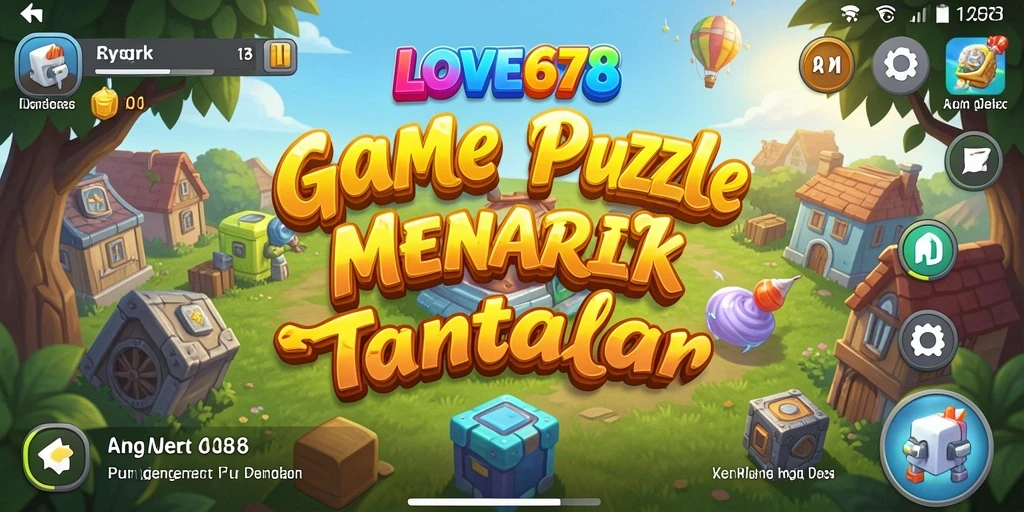 Screenshot utama LOVE678 menampilkan gameplay Puzzle yang menarik dan penuh tantangan.