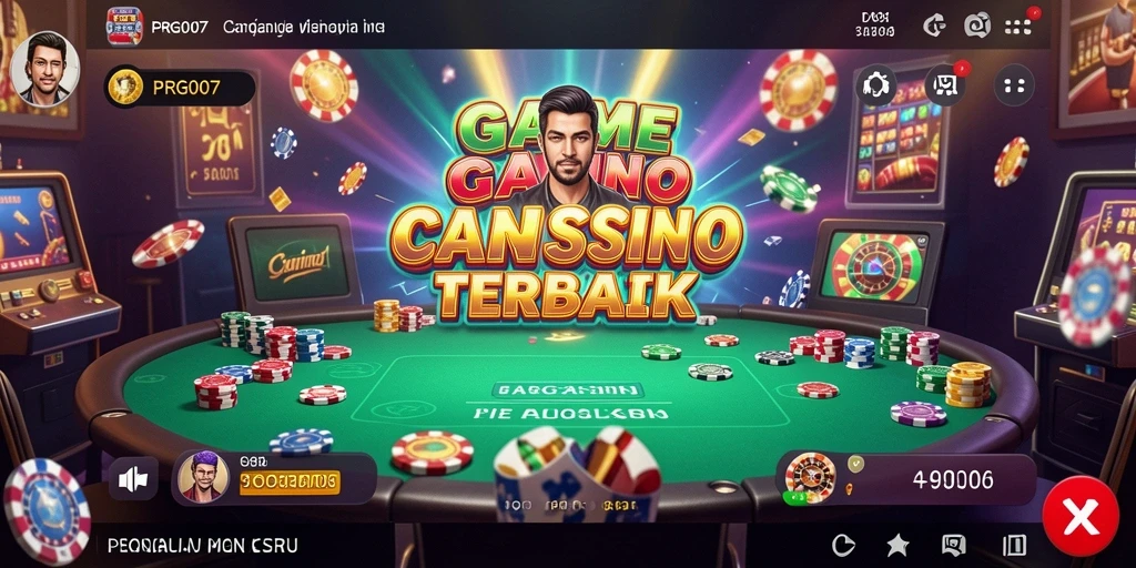 Tampilan menarik dari permainan Live Casino di PRG007.