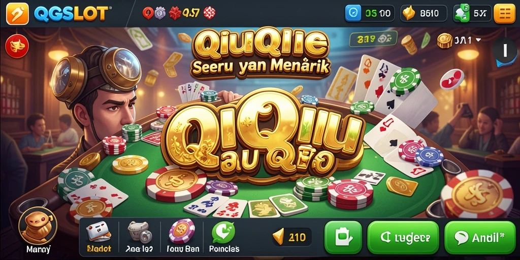 Screenshot QQSLOT menampilkan gameplay seru di QiuQiu.