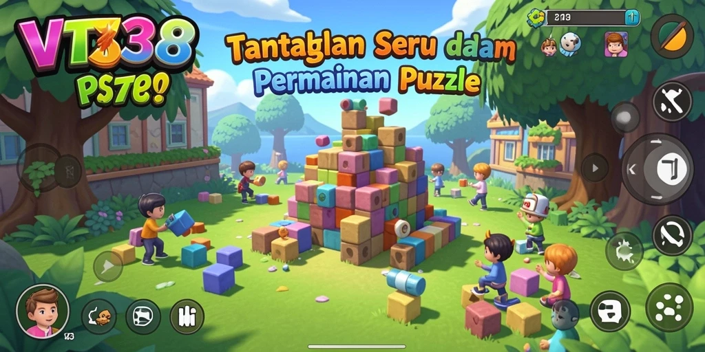 Tampilan gameplay seru dan menantang dari VT38.